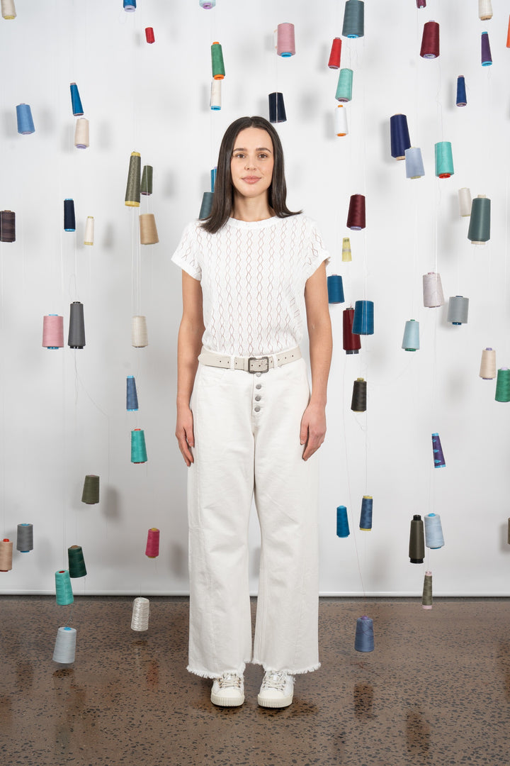 M.A. Dainty Lolly T‑Shirt - Wht