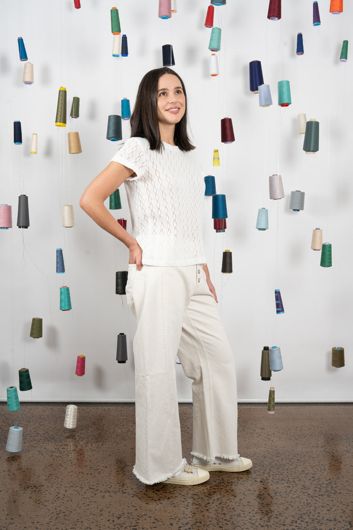 M.A. Dainty Lolly T‑Shirt - Wht