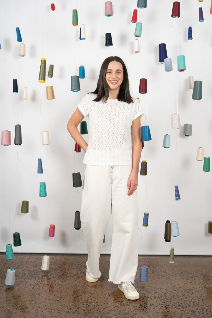 M.A. Dainty Lolly T‑Shirt - Wht