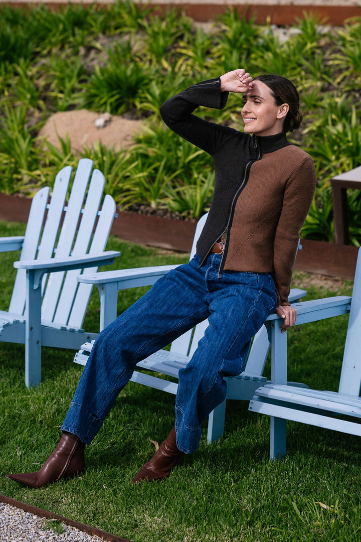 M.A.Dainty Elliot Zip Sweater