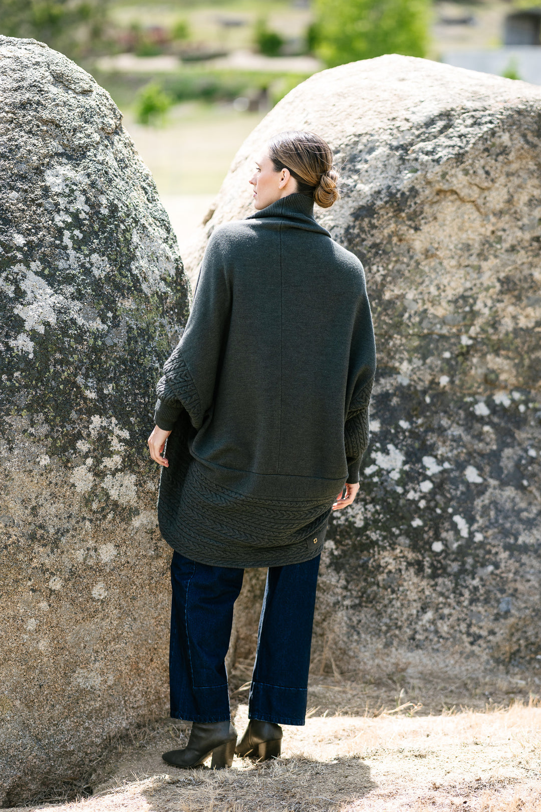 M.A.Dainty Sparks Cardigan - Moss