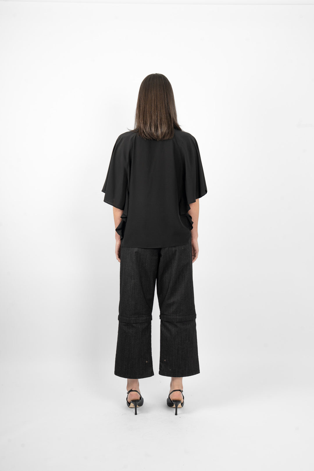 M.A.Dainty Florrie Shirt - Blk
