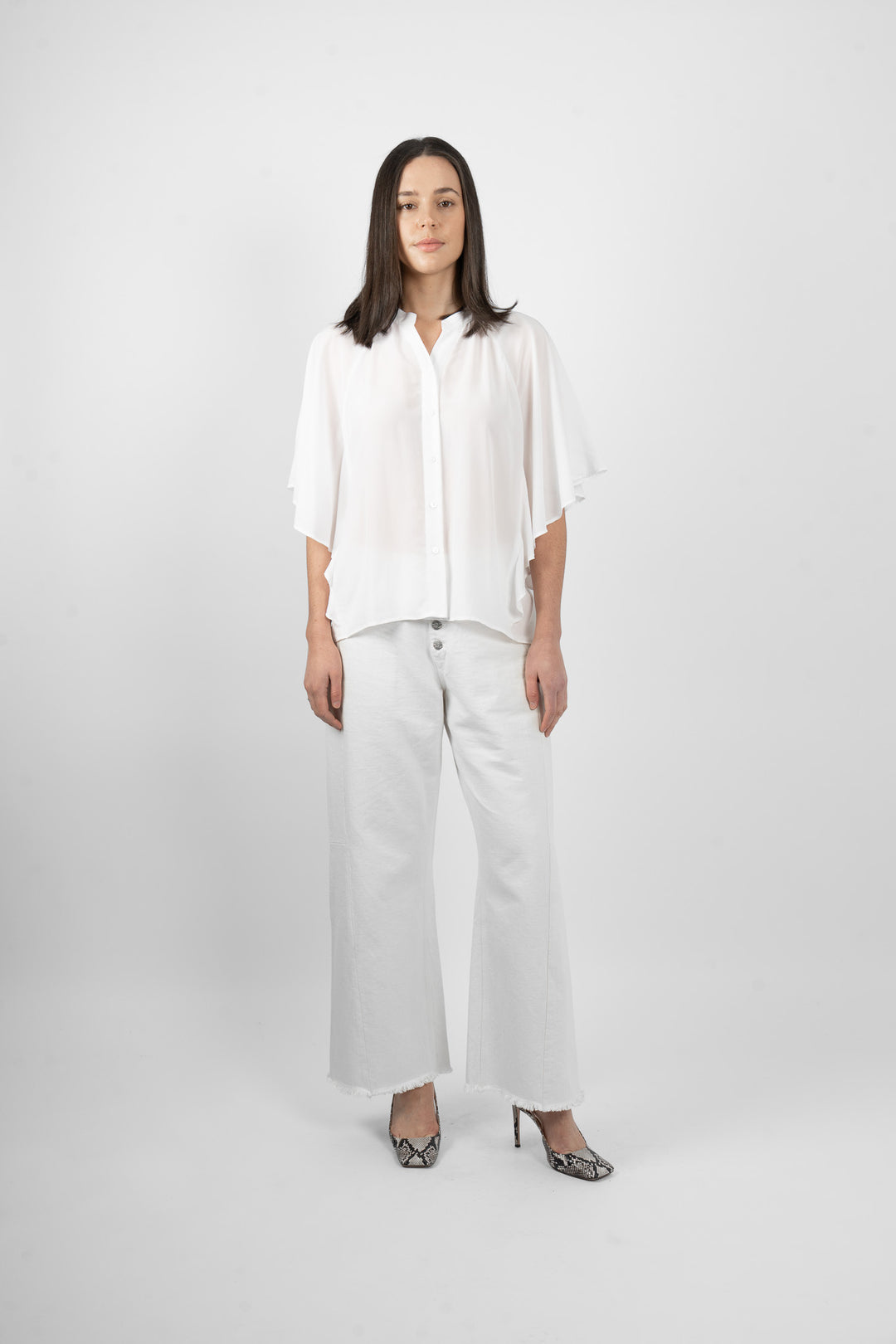 M.A.Dainty Florrie Shirt - Wht