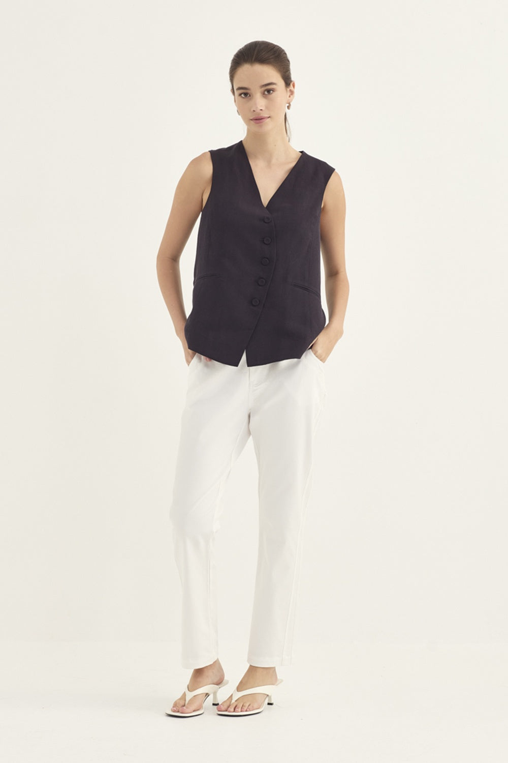 Verge Darling Vest - INK