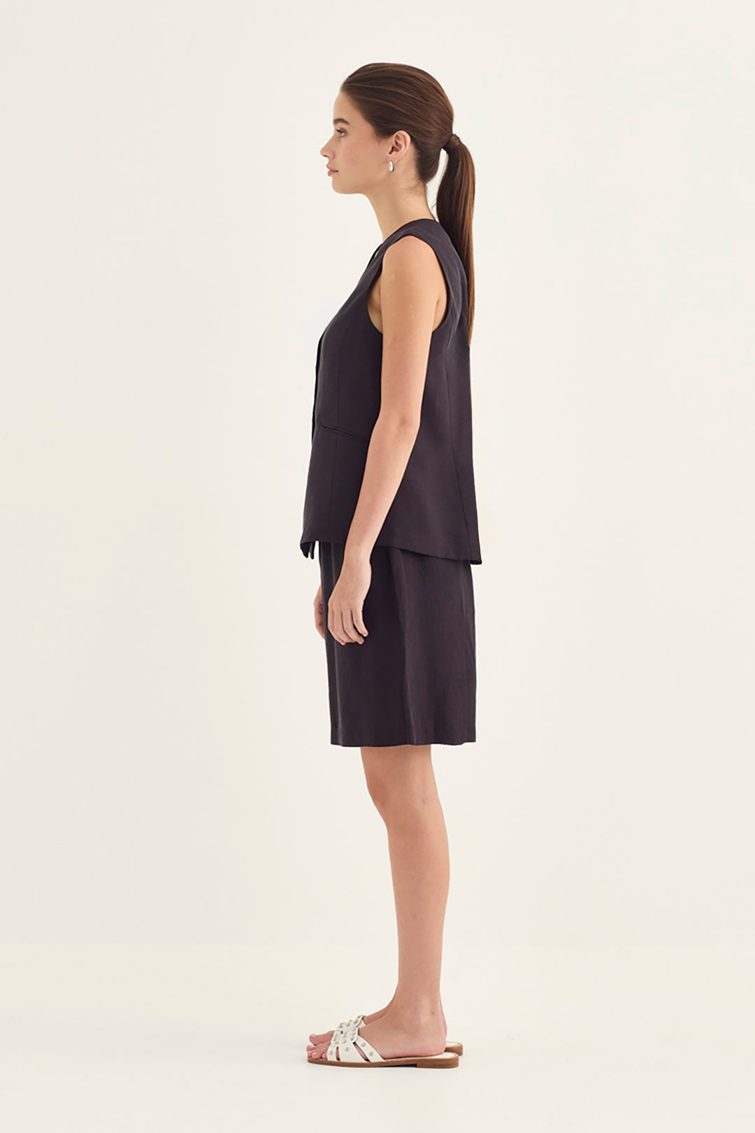 Verge Darling Vest - INK