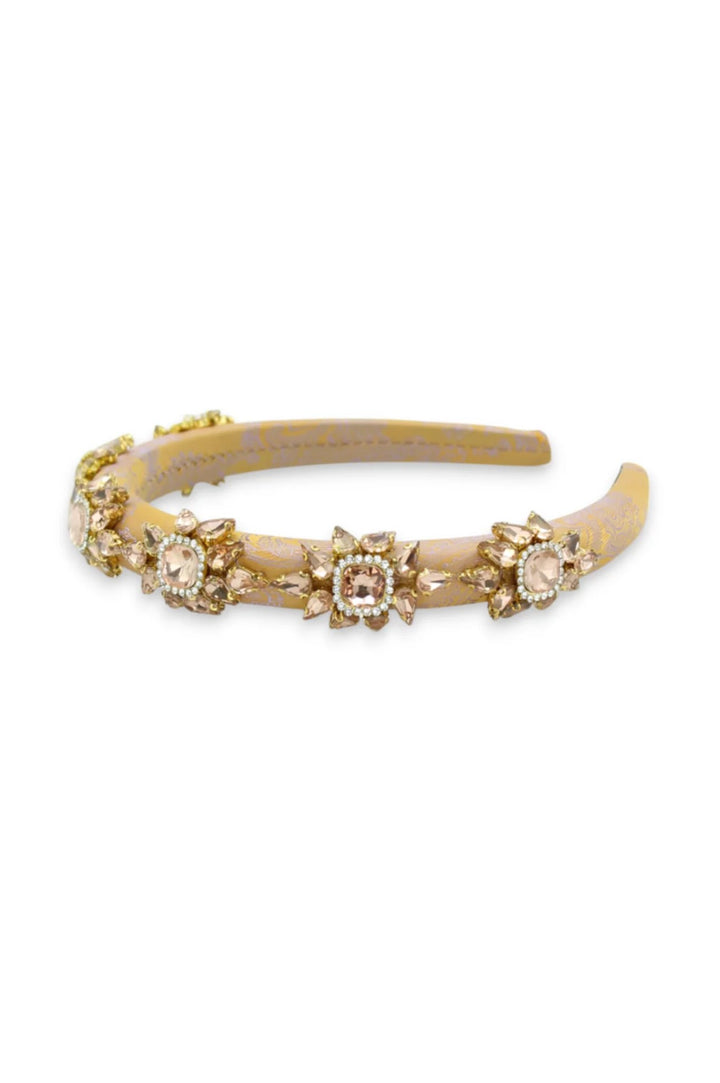 Morgan & Taylor Soleil Headband - Gold