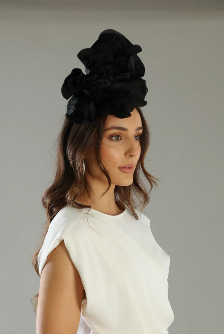 Morgan & Taylor Cindy Fascinator - Blk