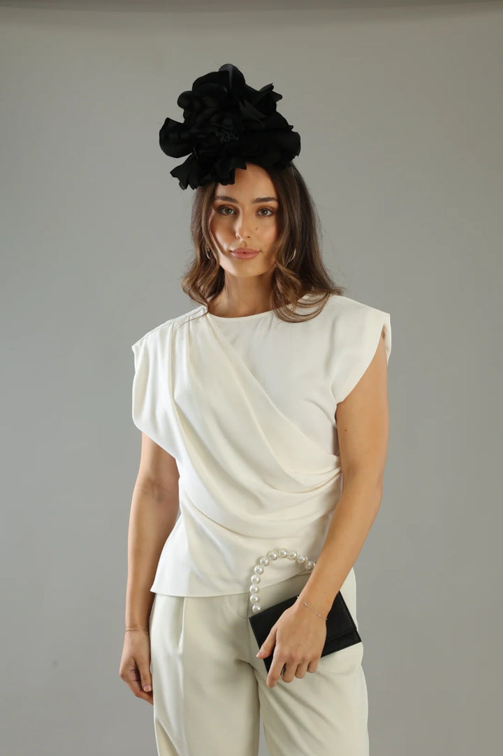 Morgan & Taylor Cindy Fascinator - Blk
