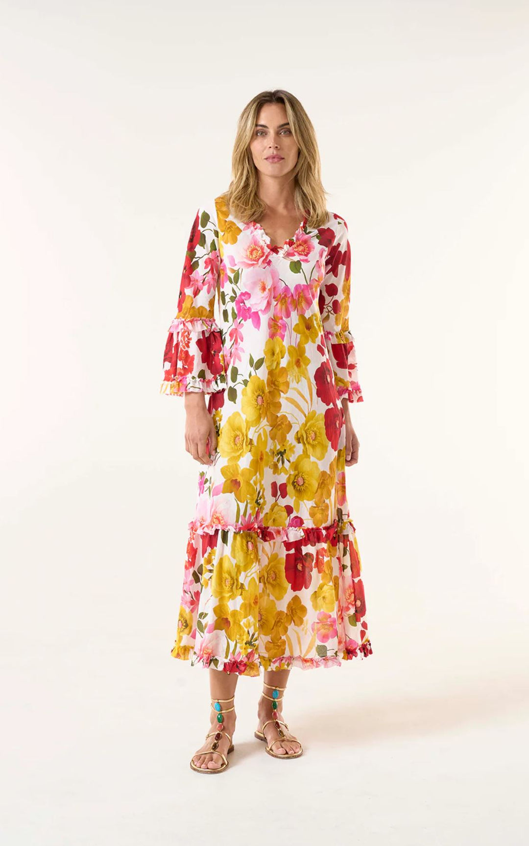 Oneseason Flamenco Yellow Long Indi