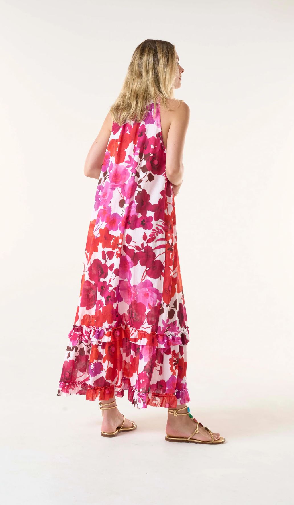 Oneseason Flamenco Pink Molly dress