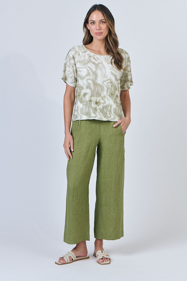 Naturals by O & J Moss Linen Pant
