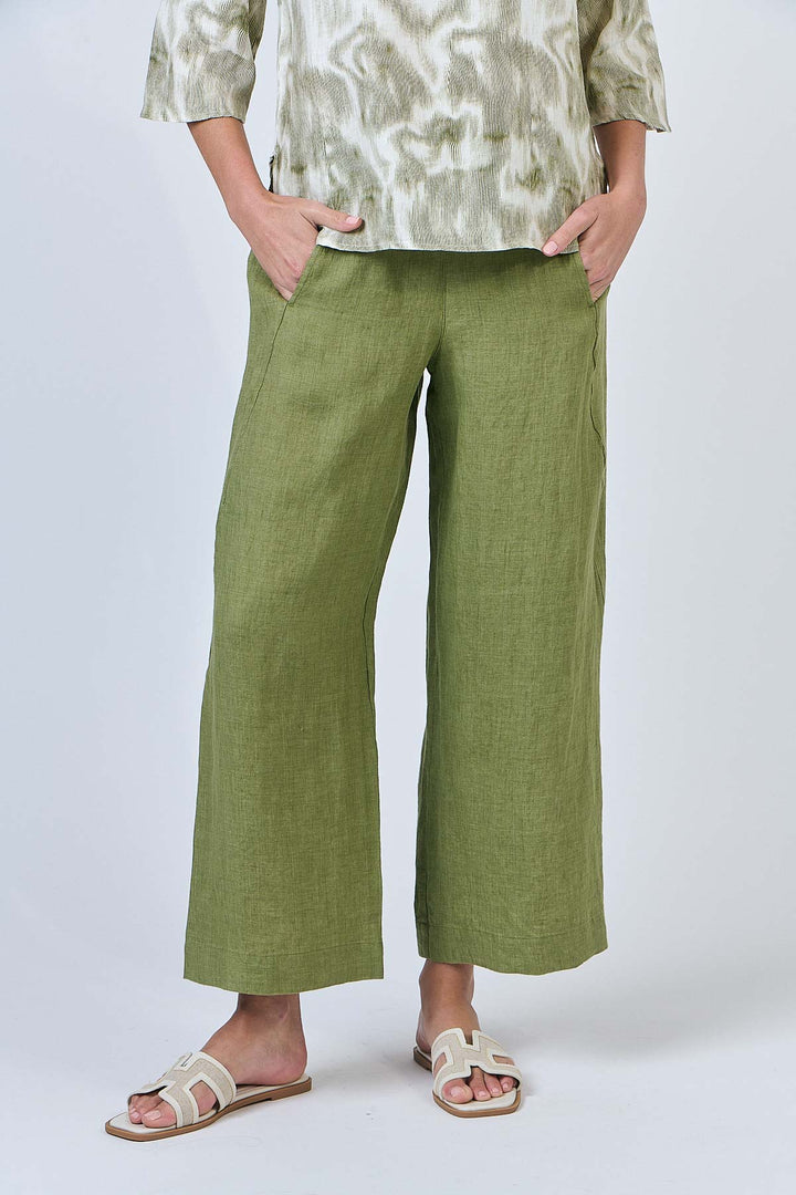 Naturals by O & J Moss Linen Pant