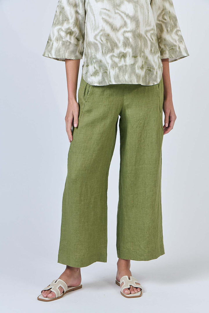 Naturals by O & J Moss Linen Pant