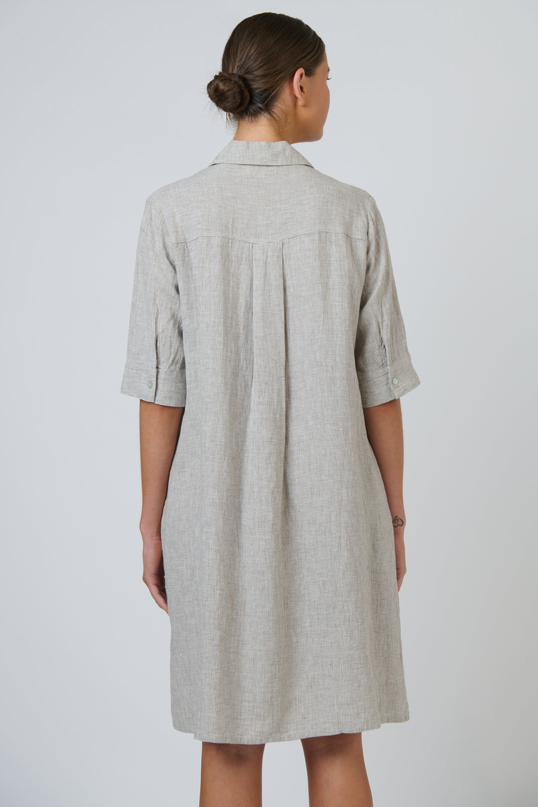 Naturals by O & J Linen Dress - Mousse
