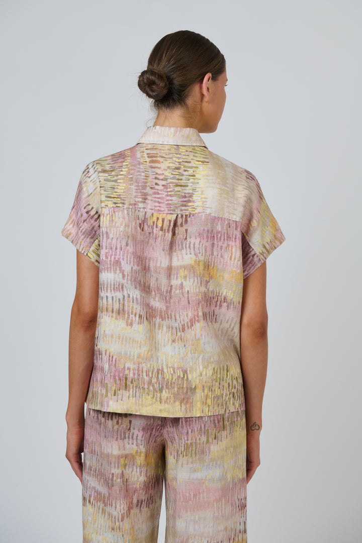 Naturals by O & J Linen Top - Jardin