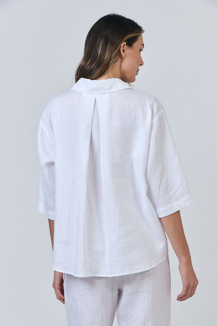 Naturals by O & J Linen Shirt