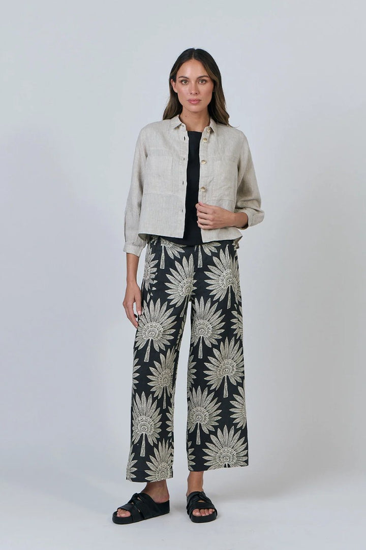 Naturals by O & J Sand Linen Shirt