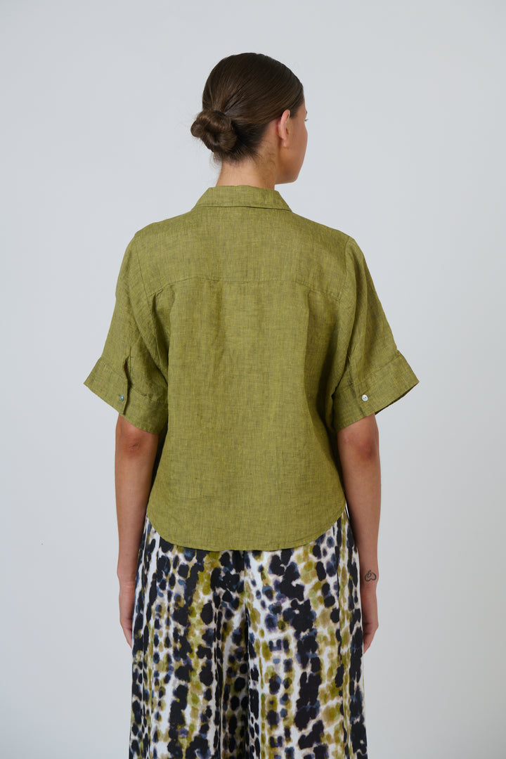 Naturals by O & J Linen Shirt - Balsam