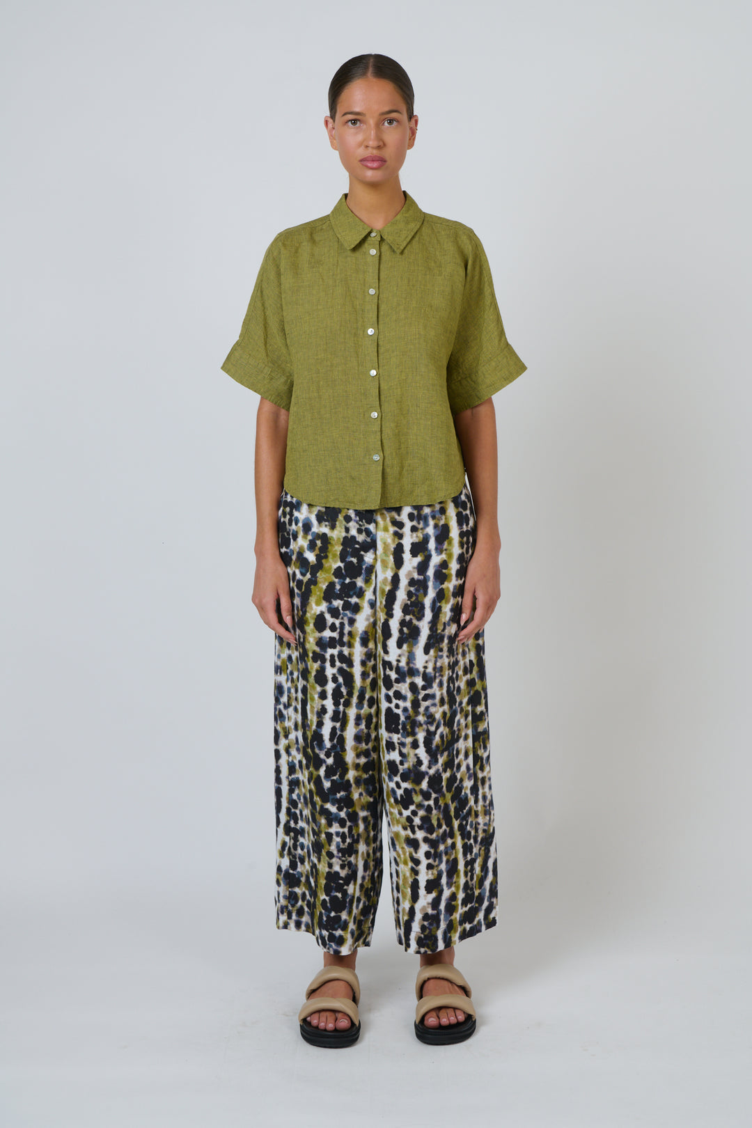 Naturals by O & J Linen Shirt - Balsam