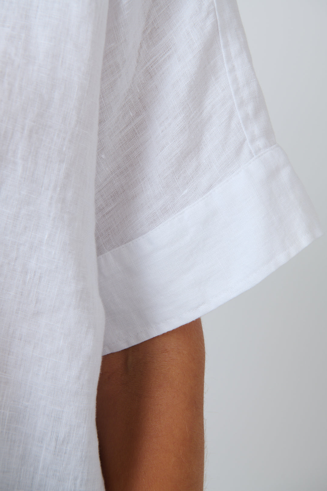 Naturals by O & J Linen Shirt - White