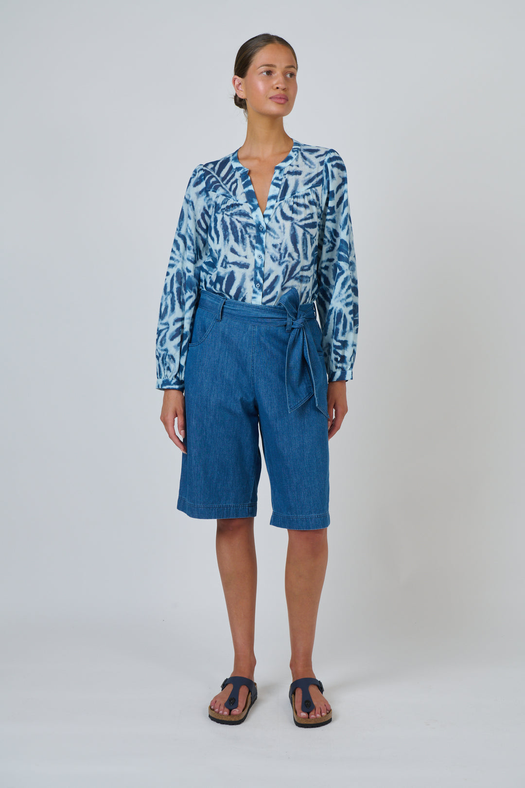Naturals by O & J Cotton Top - Palmier
