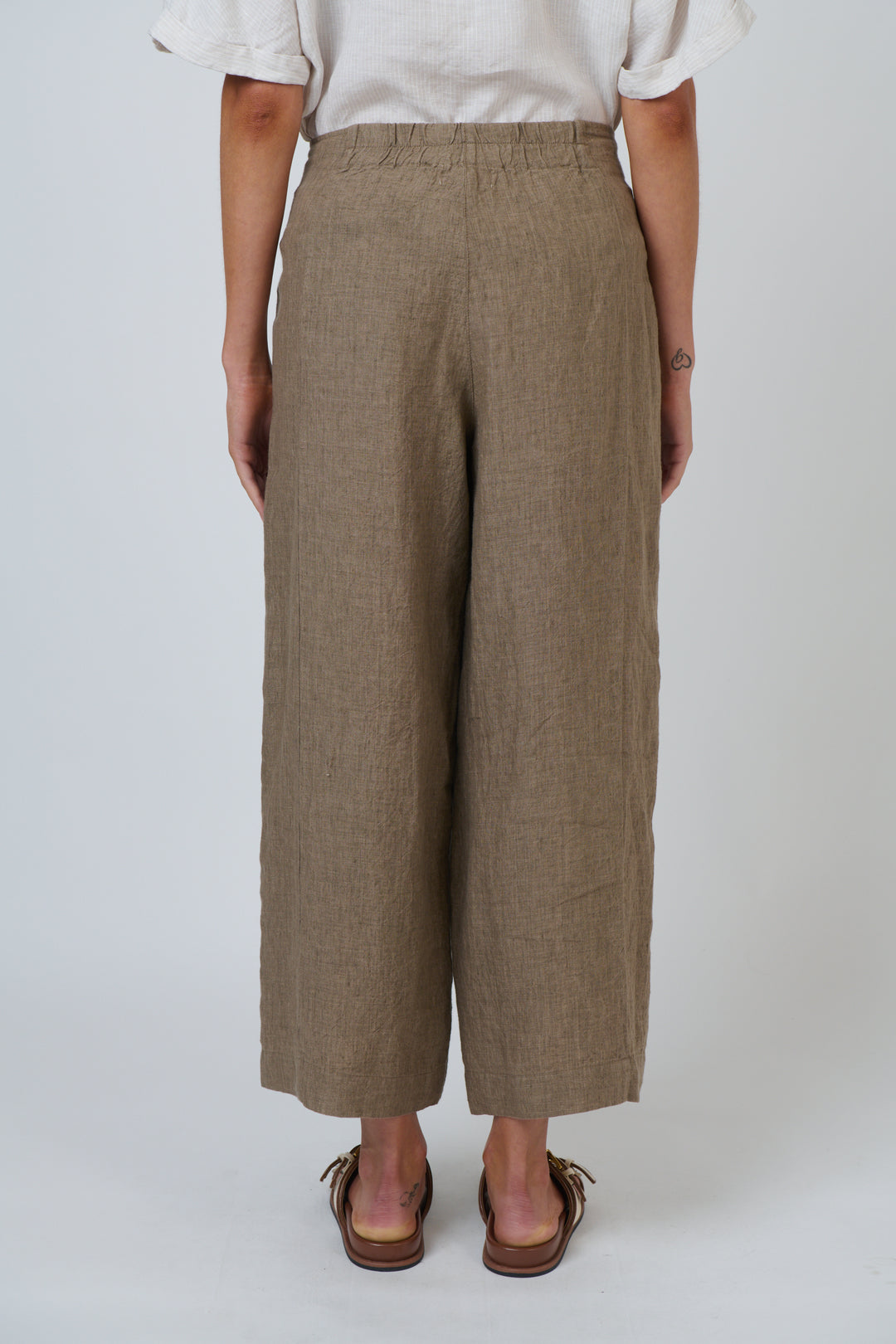 Naturals by O & J Linen Pants - Agate