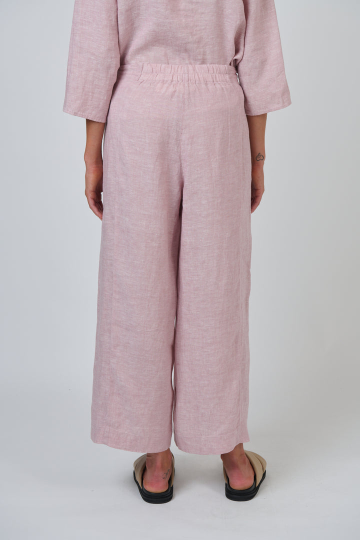 Naturals by O & J Linen Pants - Radish