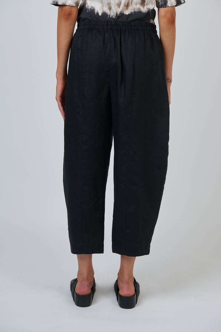 Naturals by O & J Linen Pants - Blk
