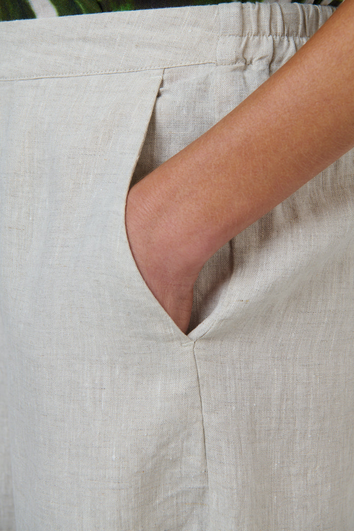 Naturals by O & J Linen Pants - Sand