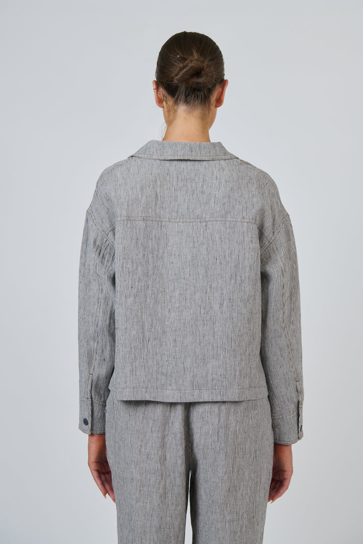 Naturals by O & J Linen Jacket - Rue