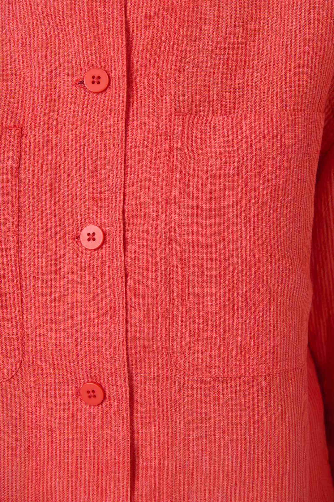 Naturals by O & J Linen Jacket - Sunset