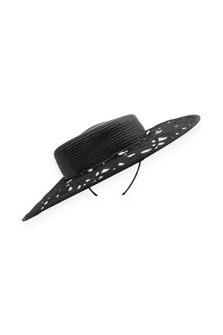 Morgan & Taylor Chloe Racewear Boater - Blk