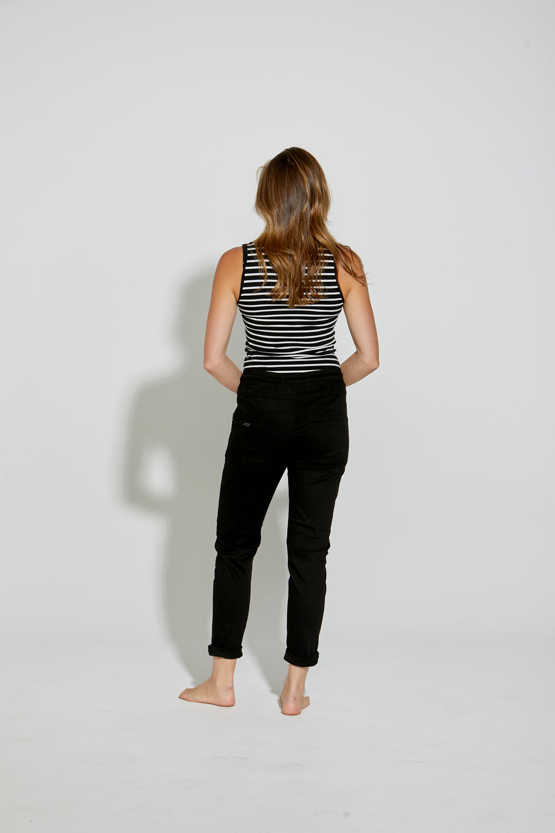 New London Hope Jogger Jeans - Black