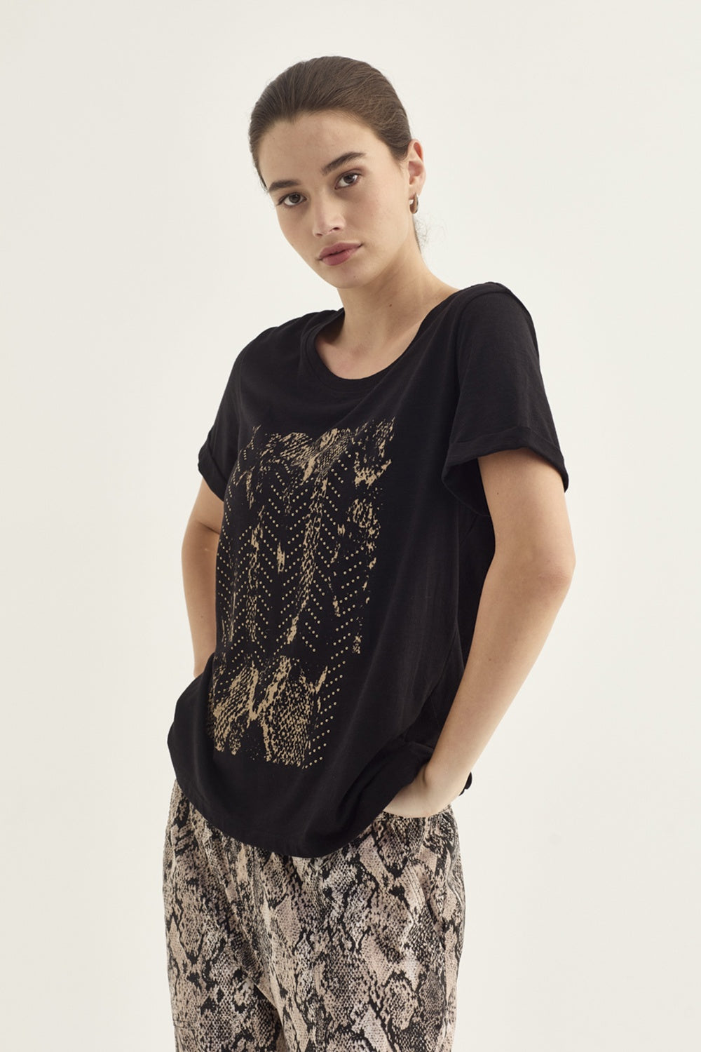 Verge Hallie Top - Blk
