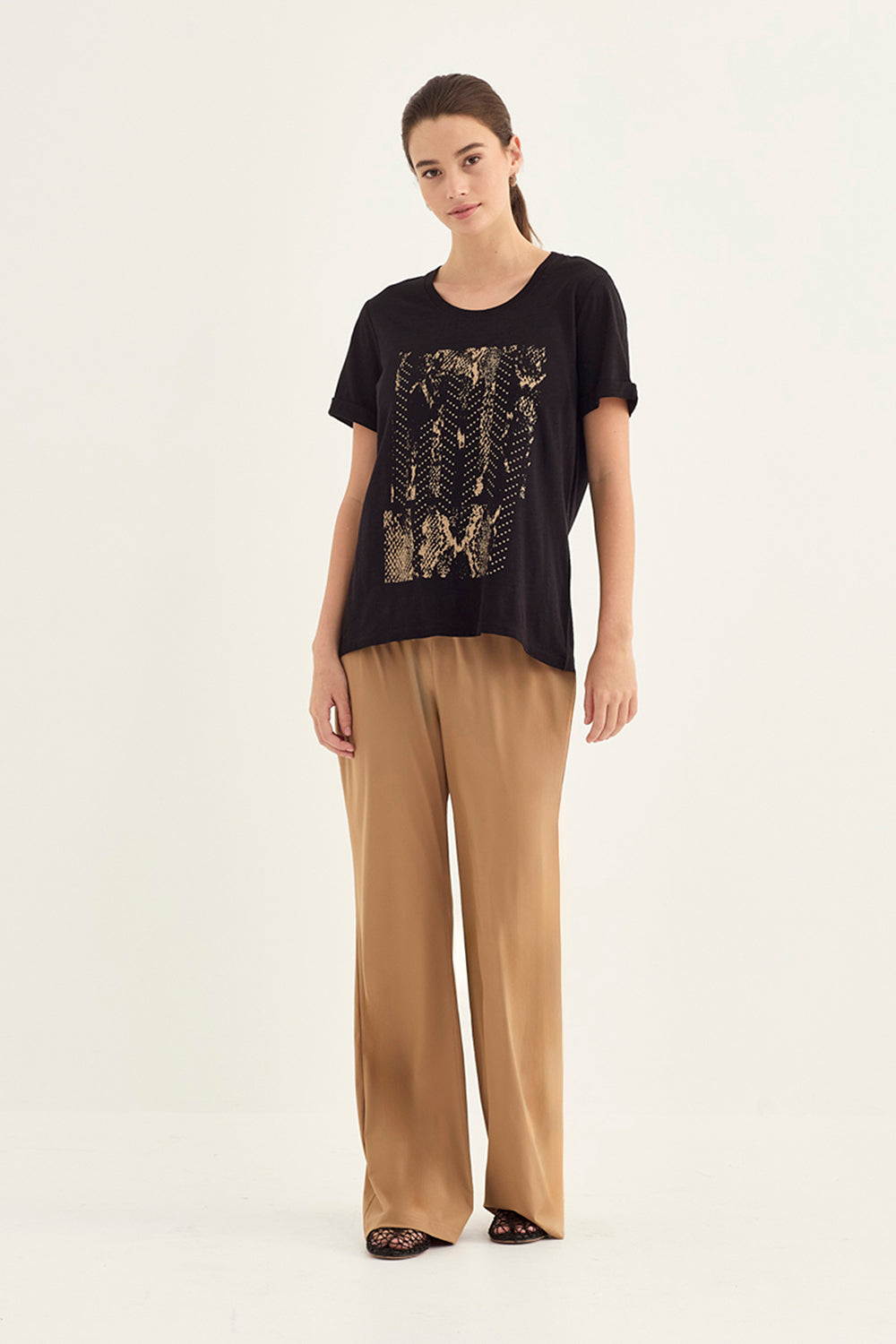 Verge Hallie Top - Blk