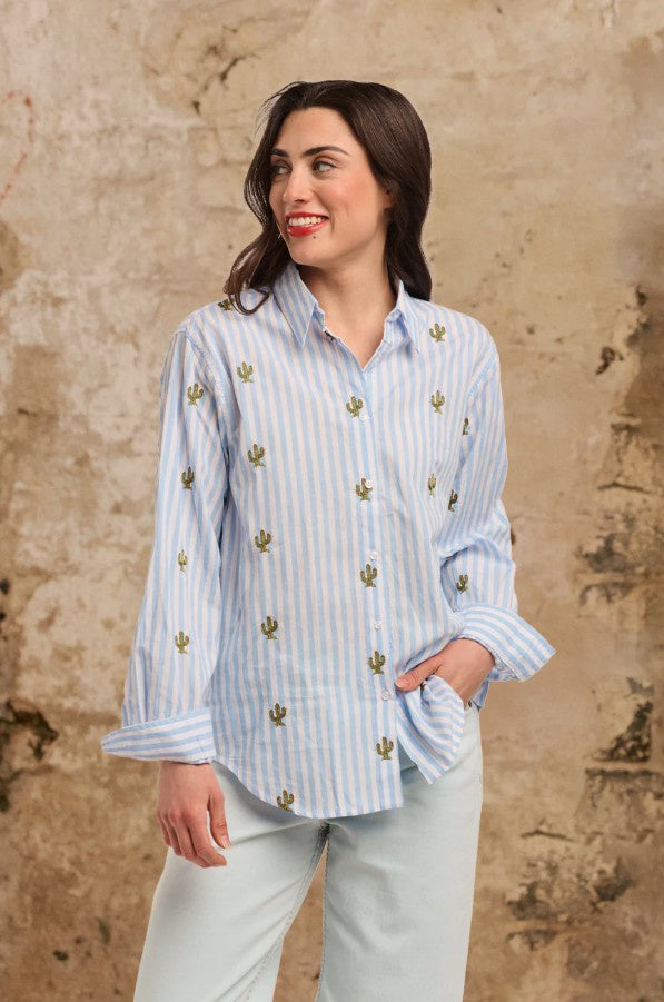 Italian Star Cactus Shirt - Bl
