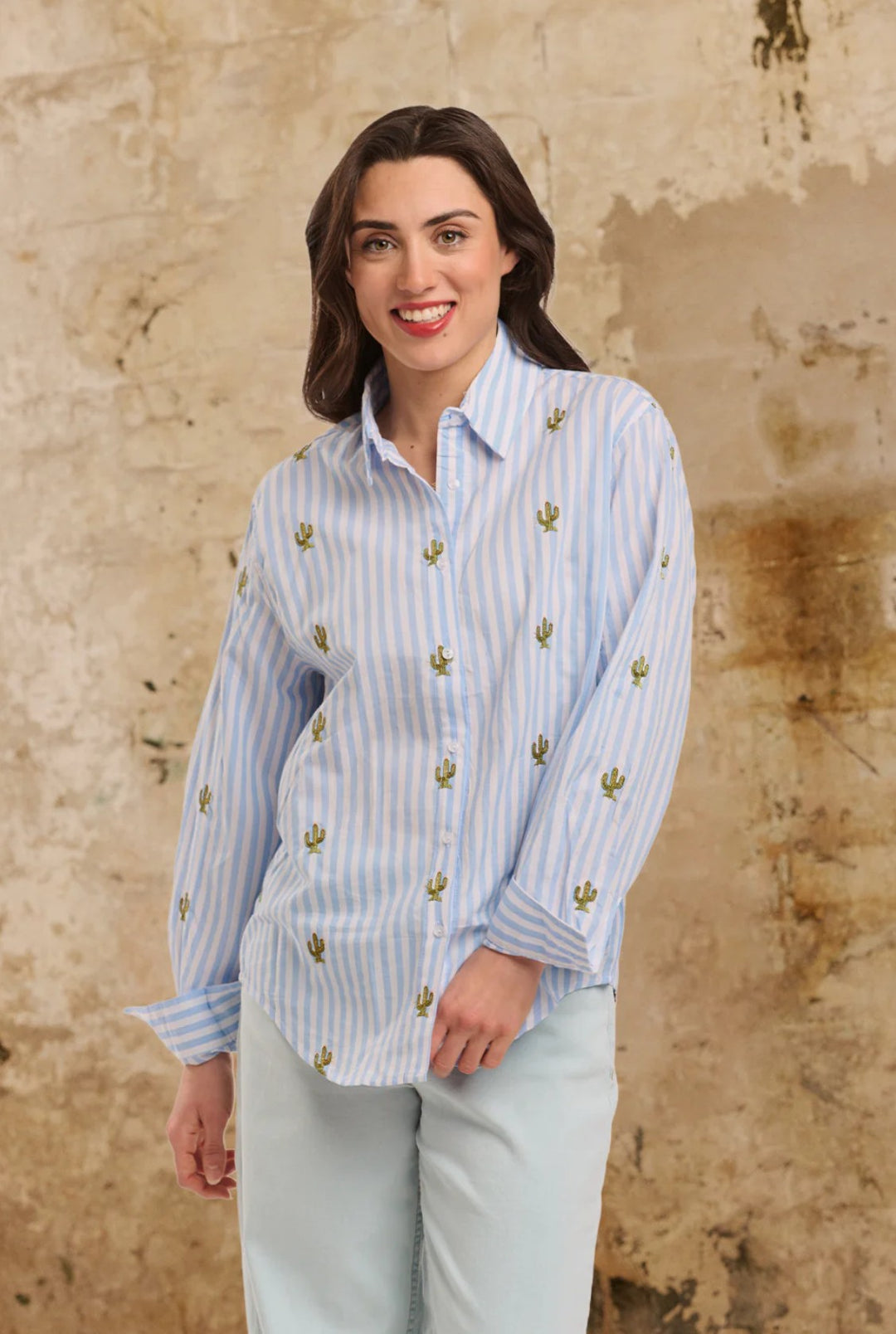 Italian Star Cactus Shirt - Bl