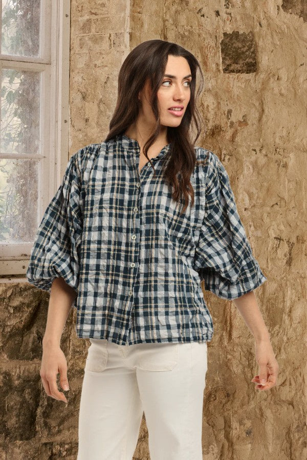 Italian Star Freida Check Shirt