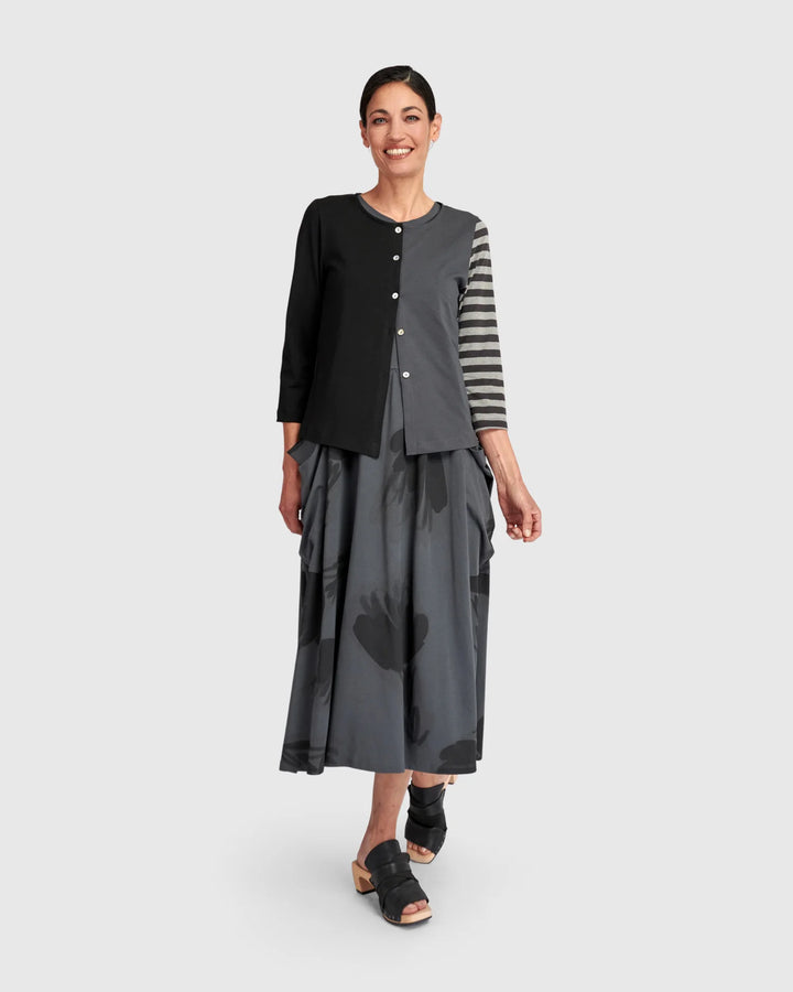 Alembika Urban Rally Colorblock Cardigan