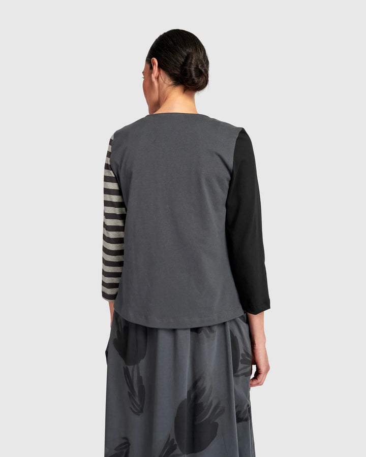 Alembika Urban Rally Colorblock Cardigan