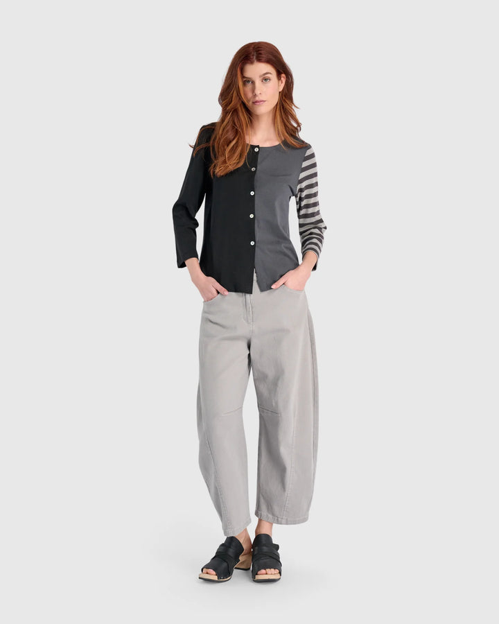 Alembika Urban Rally Colorblock Cardigan