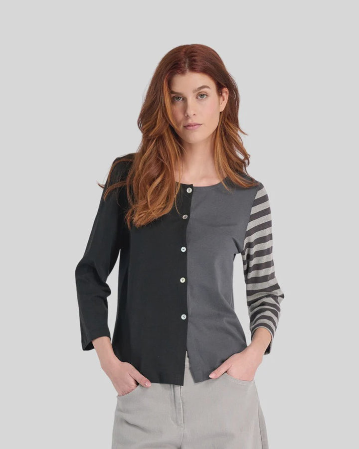 Alembika Urban Rally Colorblock Cardigan