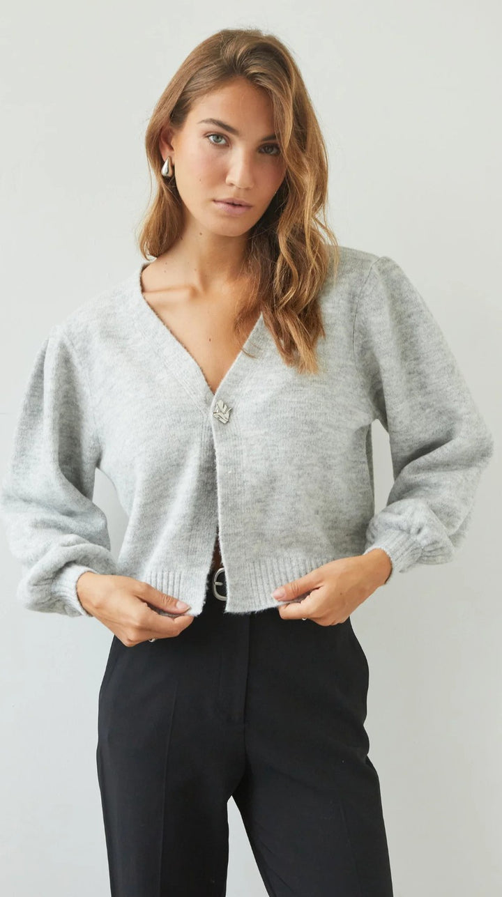 Charli London Hollie Cardigan – Silver