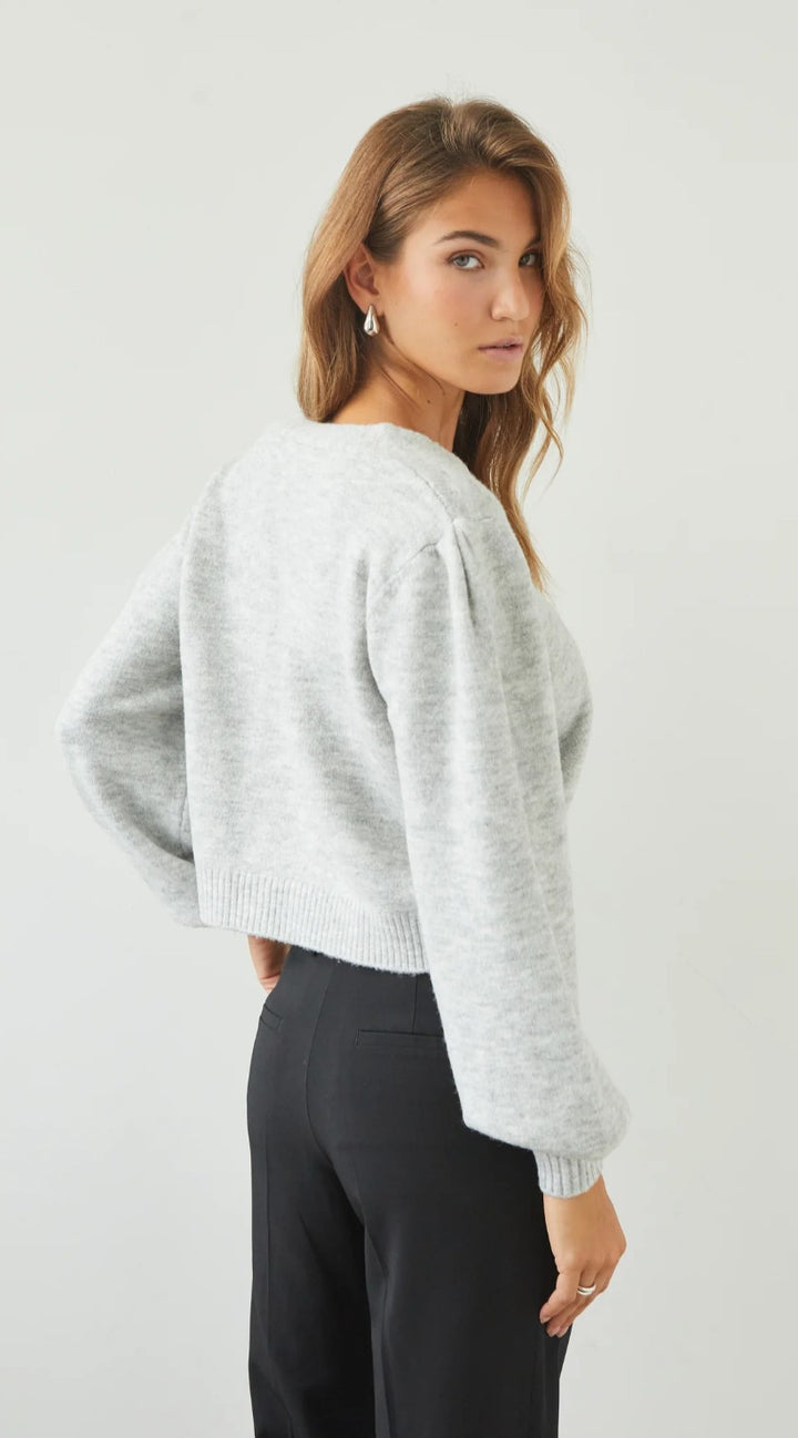 Charli London Hollie Cardigan – Silver