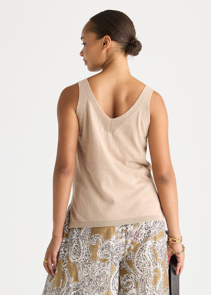 LD+CO Tank Top - Natural