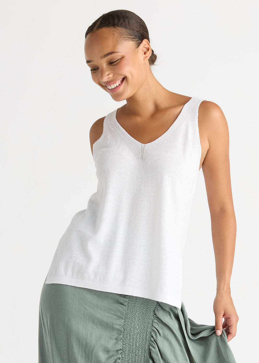 LD+CO Tank Top - WHITE