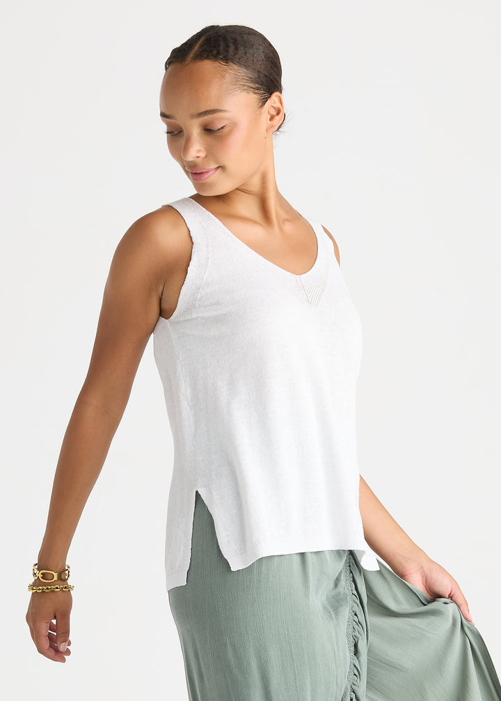 LD+CO Tank Top - WHITE