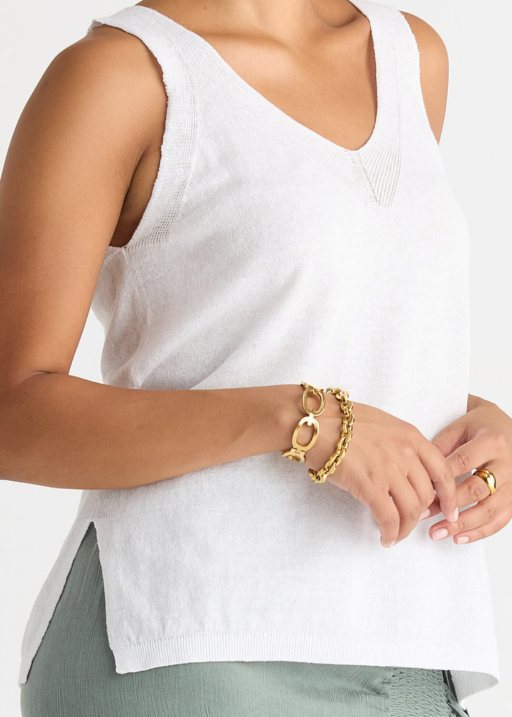 LD+CO Tank Top - WHITE