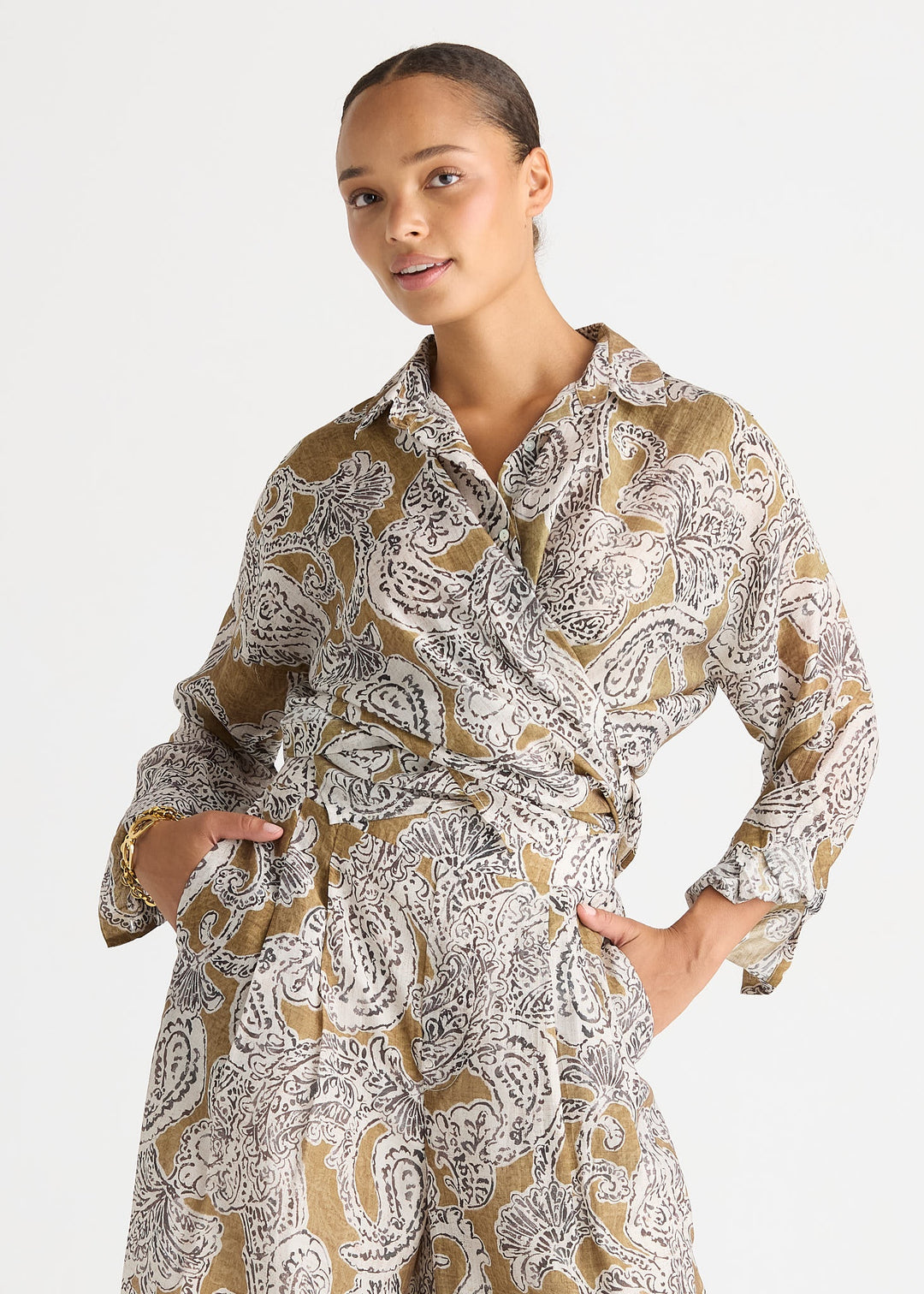 LD+CO Print Shirt - Paisley