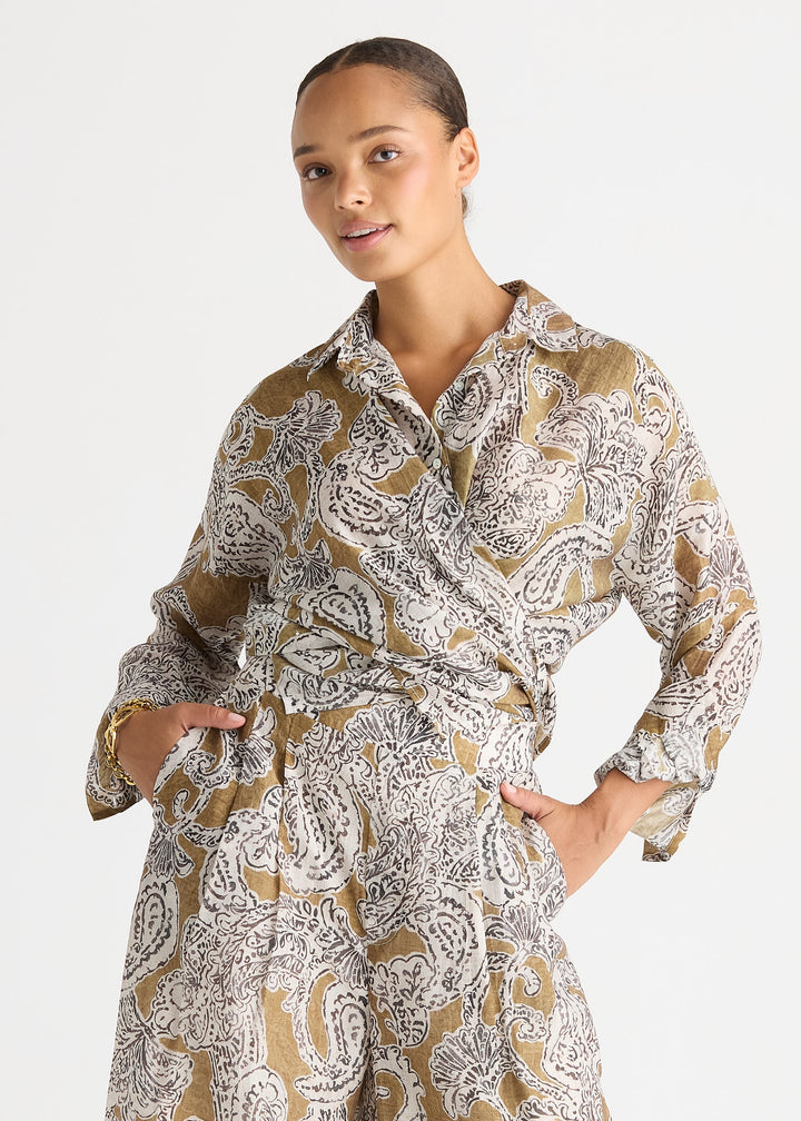 LD+CO Print Shirt - Paisley